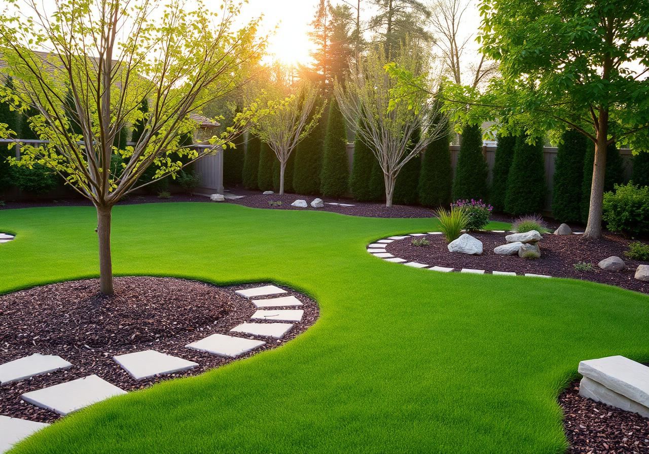 Landscaping project — Backyard Pathway