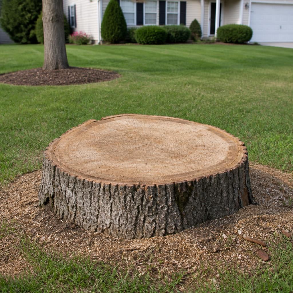 Tree Removal project — Stump Flush Cut